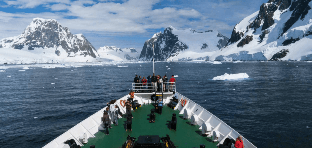 Antártida y sur de Argentina